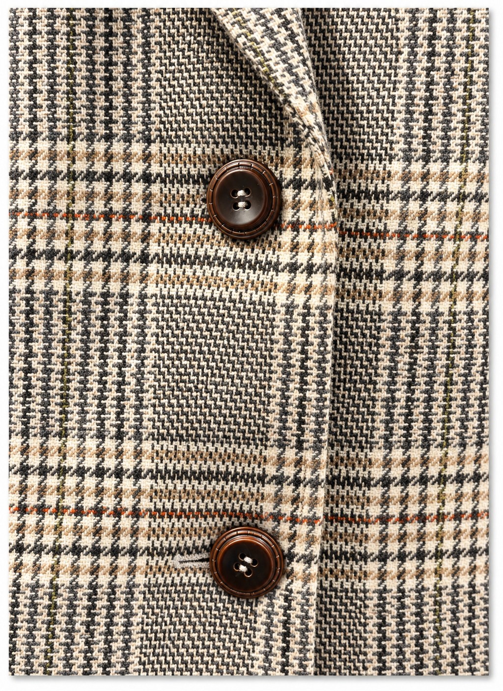 Damen Blazer Sakko Glencheck Karo Wolle Ellbogenpatches Business versch. Gr.