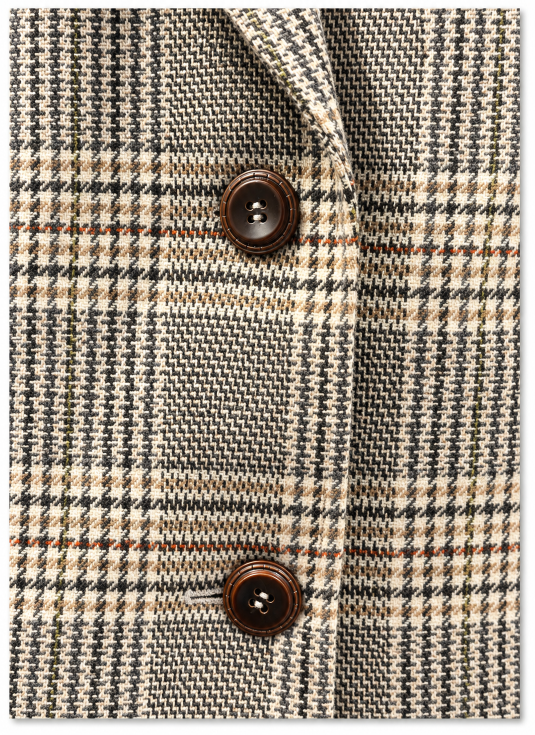 Damen Blazer Sakko Glencheck Karo Wolle Ellbogenpatches Business versch. Gr.
