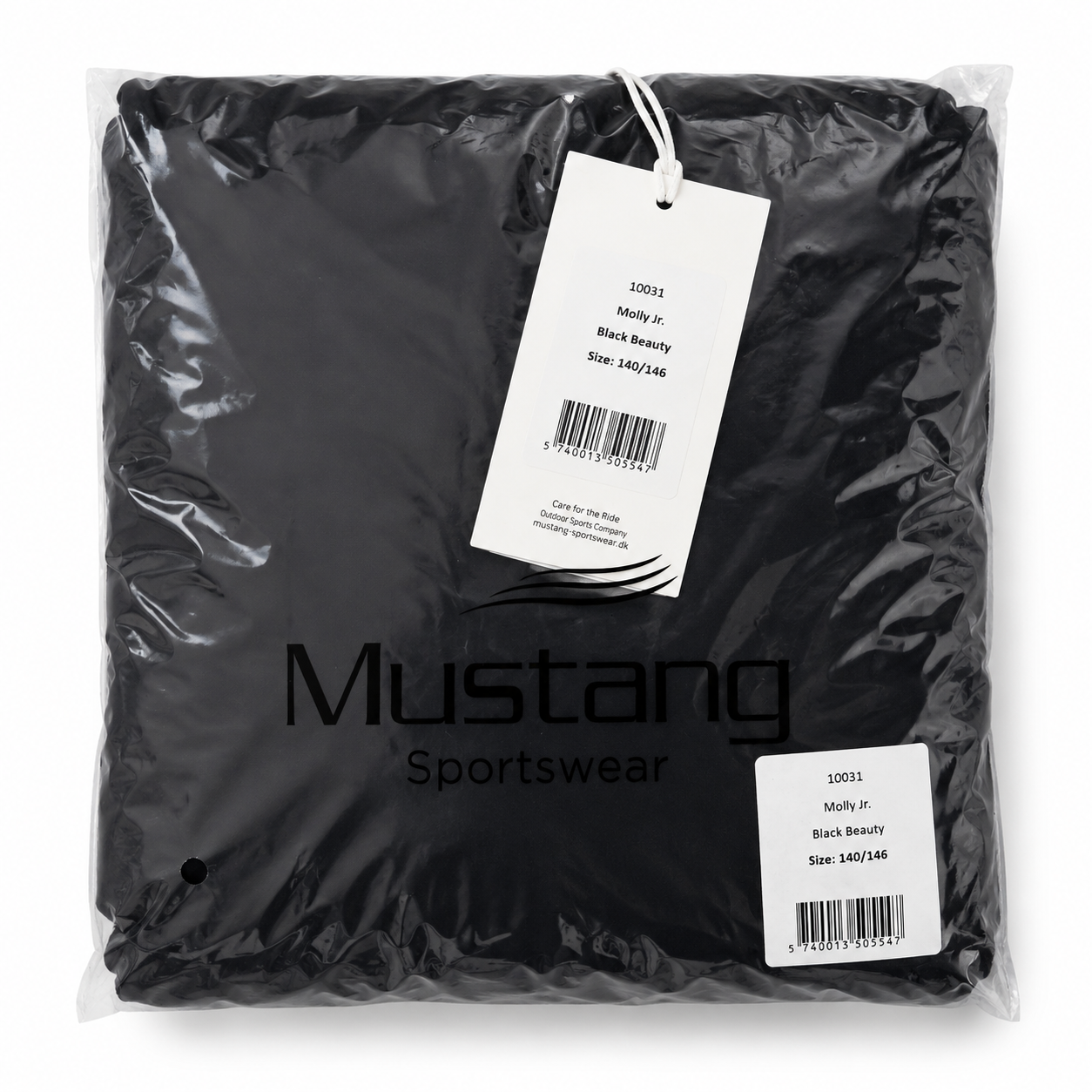 Mustang Sportswear Molly Jr. Reitshirt Gr. 140/146 Kinder Schwarz Neu