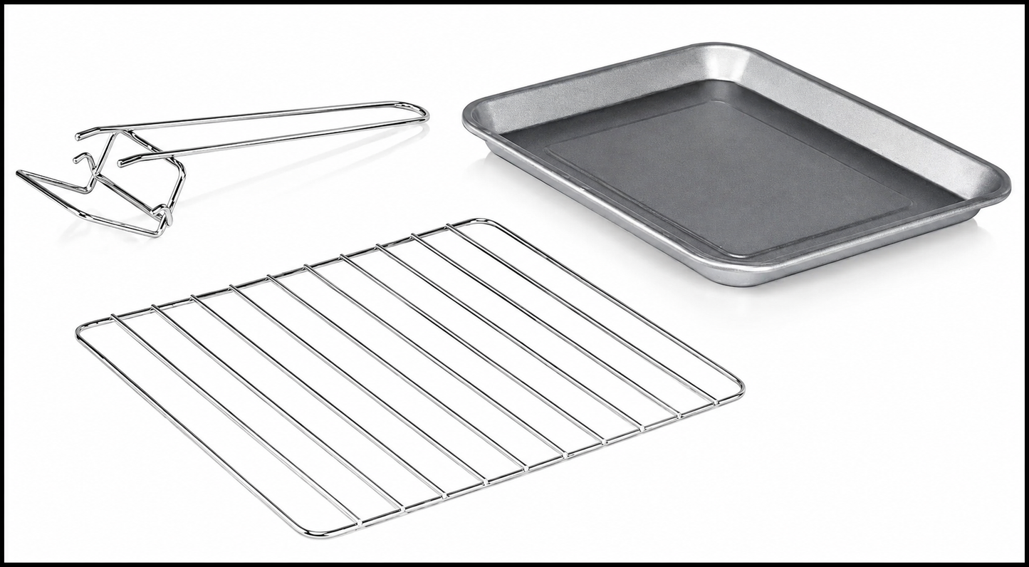 Orbegozo HO 985 Mini Backofen 10L 800W Elektrobackofen Tischbackofen Schwarz