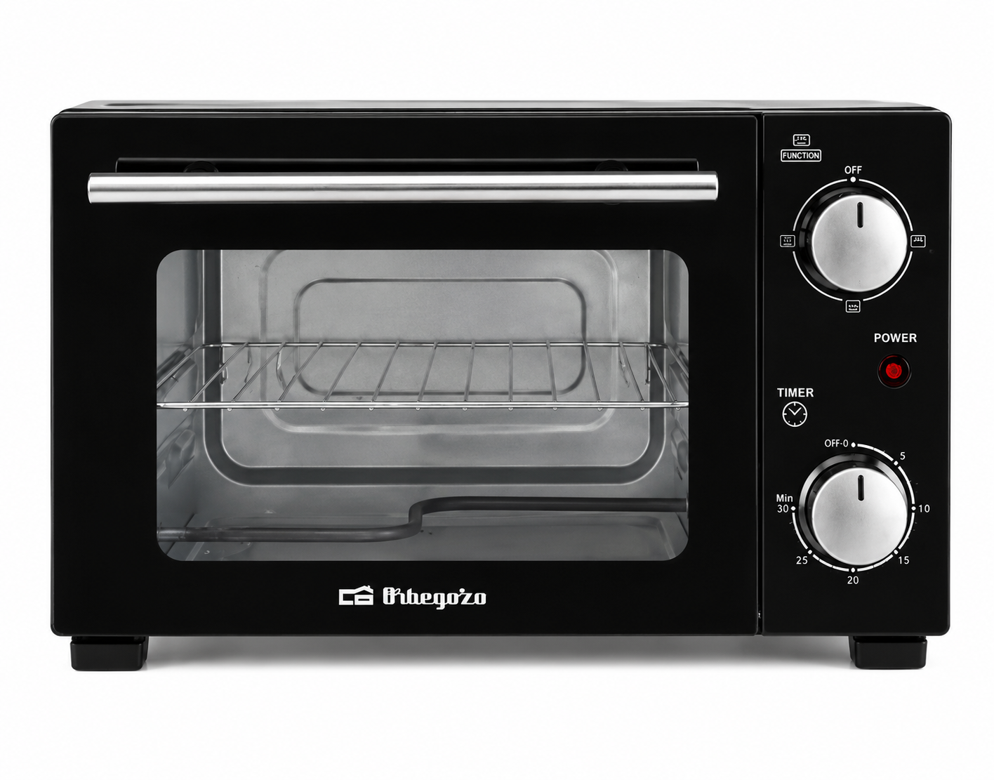 Orbegozo HO 985 Mini Backofen 10L 800W Elektrobackofen Tischbackofen Schwarz