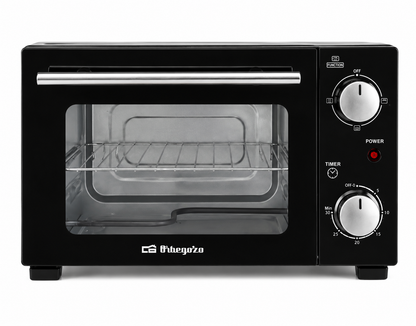 Orbegozo HO 985 Mini Backofen 10L 800W Elektrobackofen Tischbackofen Schwarz