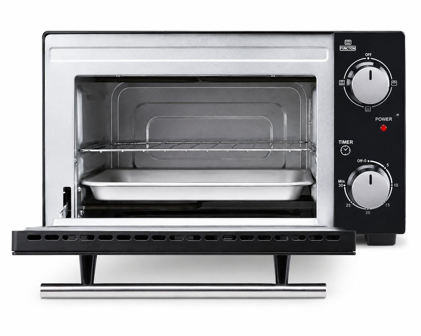 Orbegozo HO 985 Mini Backofen 10L 800W Elektrobackofen Tischbackofen Schwarz
