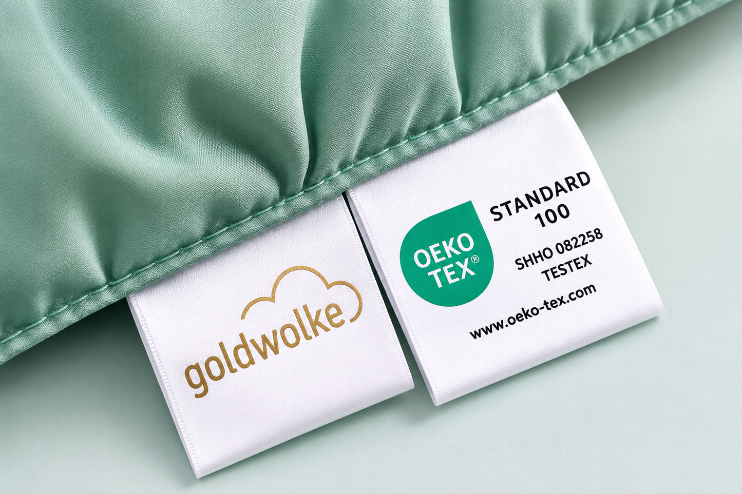 GOLDWOLKE Ganzjahresdecke 135x200 Bettdecke Mikrofaser Allergiker B-Ware
