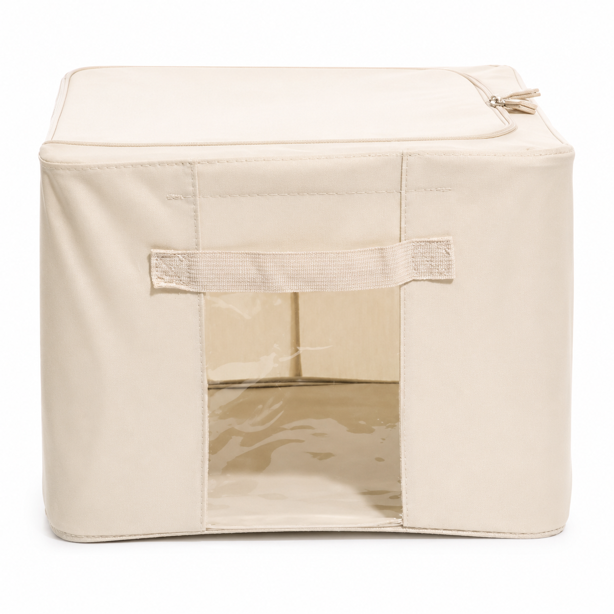 AQURAT Aufbewahrungsboxen mit XL-Sichtfenster – 4-teiliges Set, stapelbar & faltbar