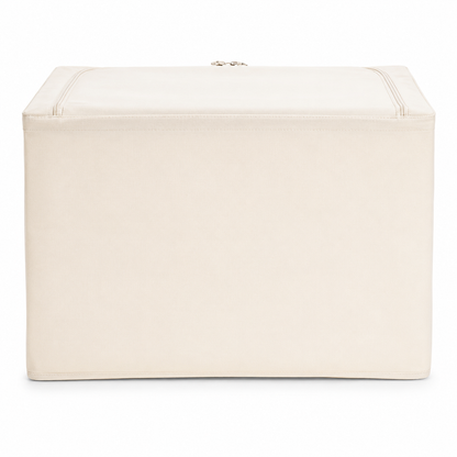 AQURAT Aufbewahrungsboxen mit XL-Sichtfenster – 4-teiliges Set, stapelbar & faltbar