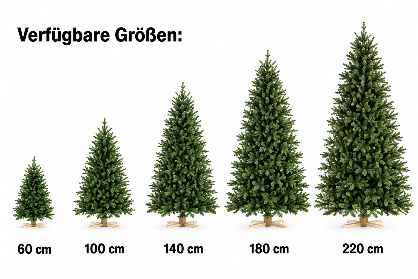 LED Weihnachtsbaum 100 cm Nordmanntanne Christbaum Fernbedienung Timer LUMIDA