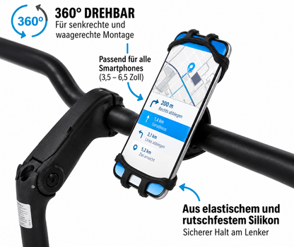 FISCHER Smartphonehalter 360°