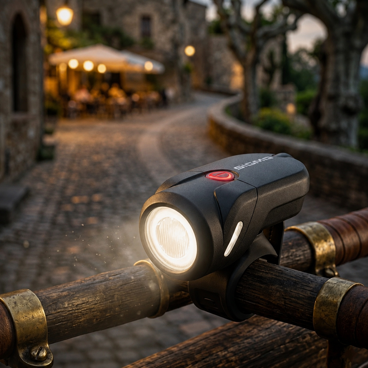 SIGMA AURA 35 USB LED Fahrrad Frontlicht 35 Lux StVZO Akku 12h Scheinwerfer