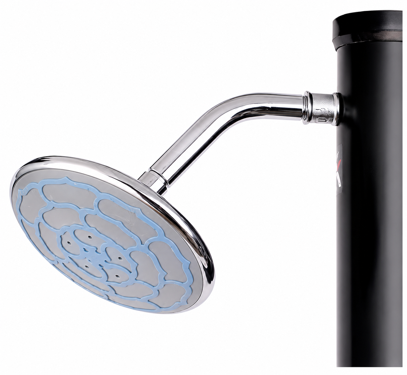 DMS Solardusche 35L Gartendusche Solar Pooldusche Camping Regendusche Schwarz