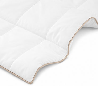 GOLDWOLKE Sommerdecke 2er Set extra leicht HeiQ Smart TopCool Körperzonensteppung