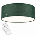 Navaris LED Deckenleuchte Sternenhimmel Dimmbar Fernbedienung Schlafzimmer 40cm