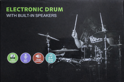Elektronisches Schlagzeug E-Drum Set Roll Up Drum Pad USB Lautsprecher Anfänger