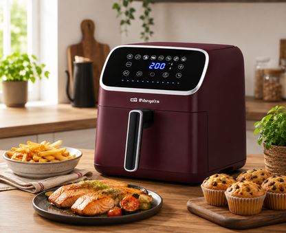 Orbegozo FDA 7520 Heißluftfritteuse 7,5L 1800W Air Fryer 8 Programme