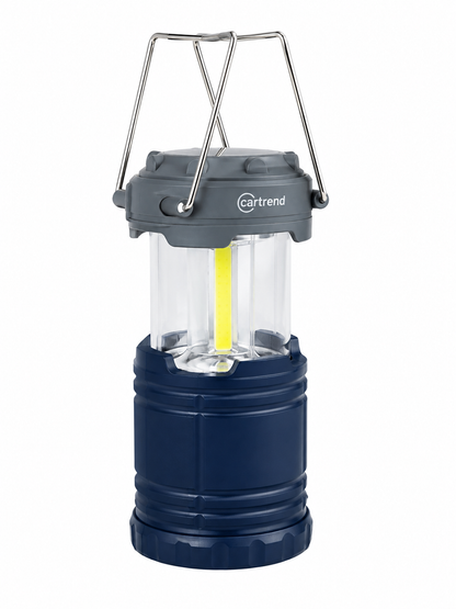 Cartrend COB LED Campingleuchte 120 Lumen ausziehbar Magnet Haken Campinglampe