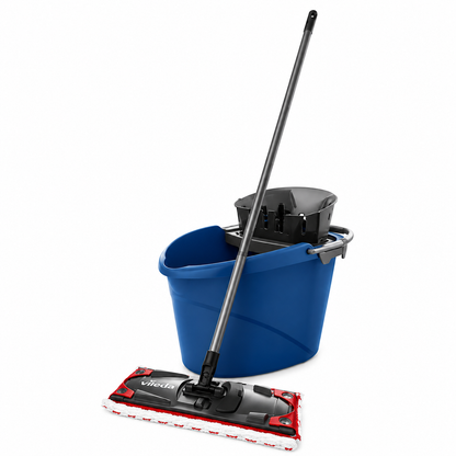Vileda UltraMat 2in1 Colors Bodenwischer Set Eimer PowerPresse Wischmop 167765