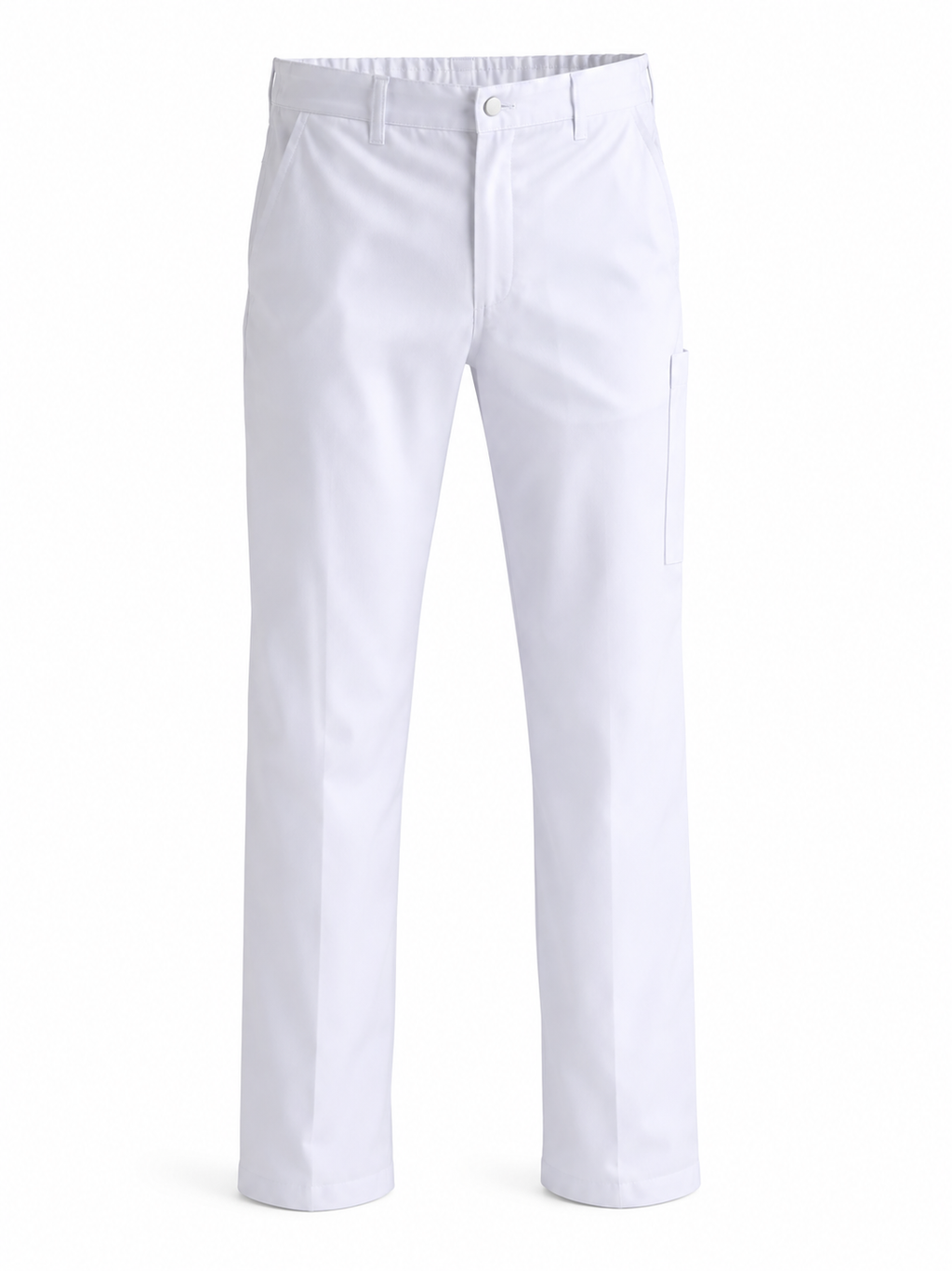 Arbeitshose Berufshose Weiß Herren Gr. 50/52 Pflege Labor Kochhose Neu