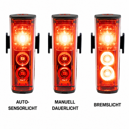 SIGMA Blaze LED Fahrrad StVZO zugelassen akkubetrieben Rücklicht Bremslicht
