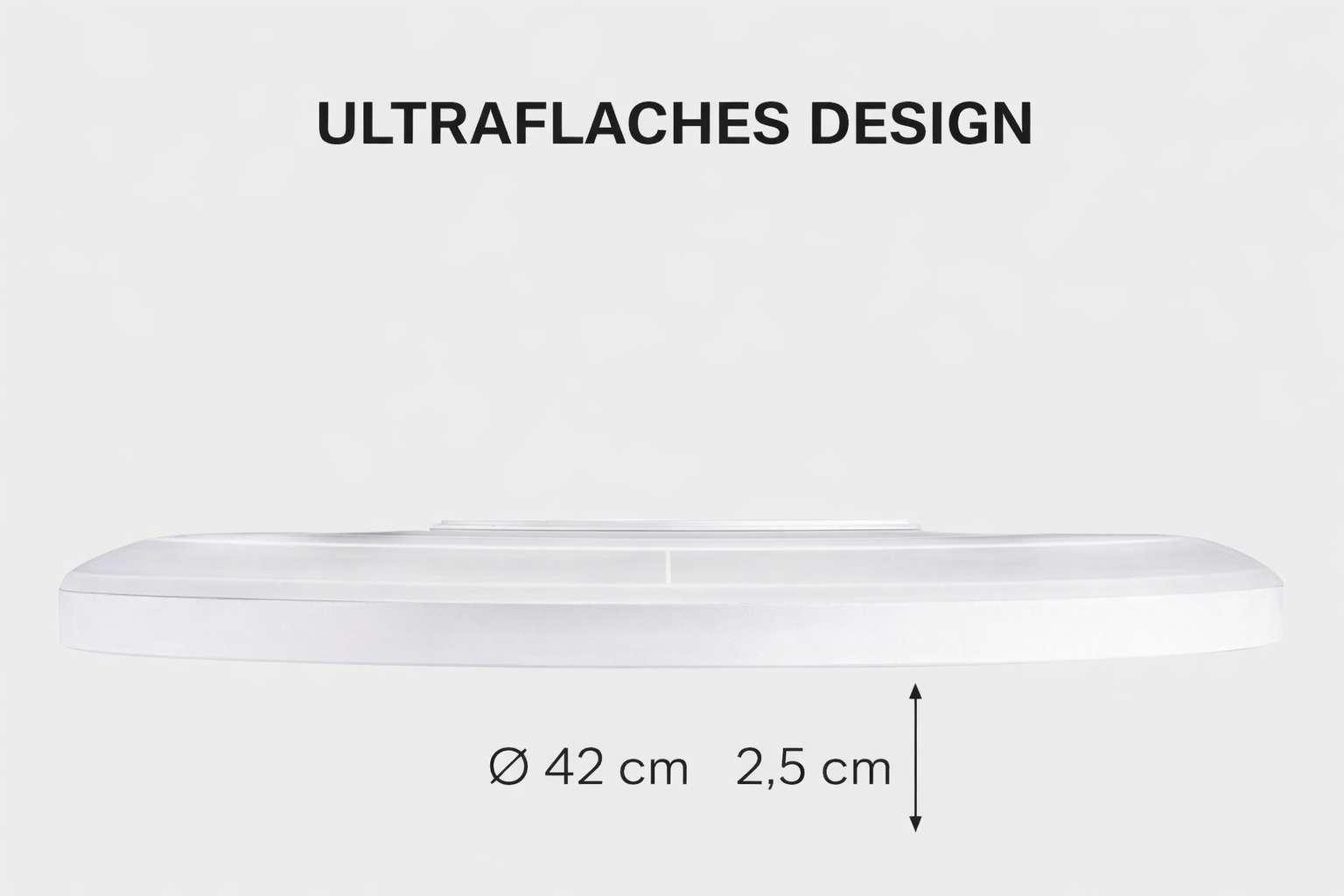 LED Deckenleuchte Hintergrundbeleuchtung 22W 4000K LED Deckenlampe dimmbar