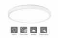 LED Deckenleuchte Hintergrundbeleuchtung 22W 4000K LED Deckenlampe dimmbar