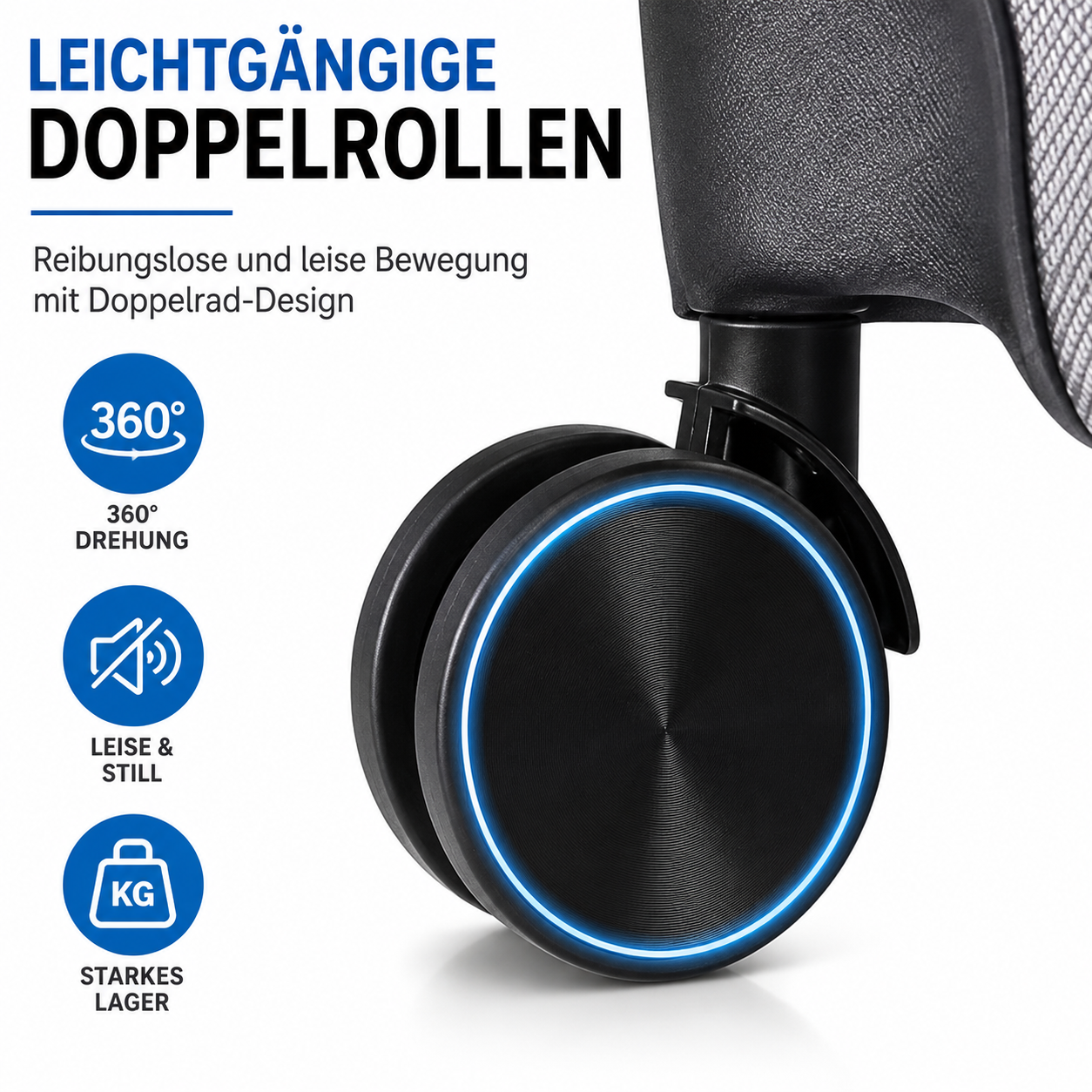 DMS® 7tlg Hartschalenkofferset Koffer Reisekoffer Trolley ABS-Hartschale