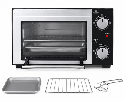 Orbegozo HO 985 Mini Backofen 10L 800W Elektrobackofen Tischbackofen Schwarz