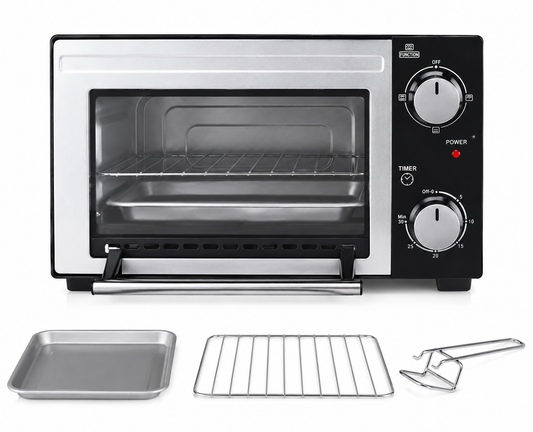 Orbegozo HO 985 Mini Backofen 10L 800W Elektrobackofen Tischbackofen Schwarz