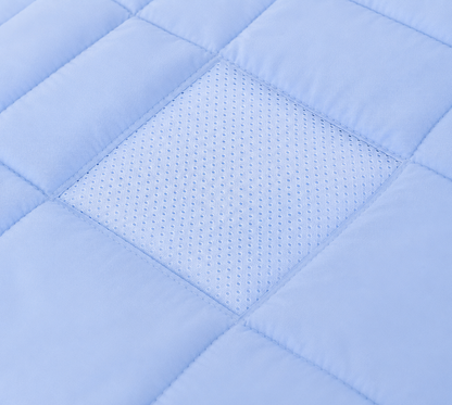 2x GOLDWOLKE Sommerdecke 135x200 Hellblau Kühlbettdecke HeiQ Smart B-Ware