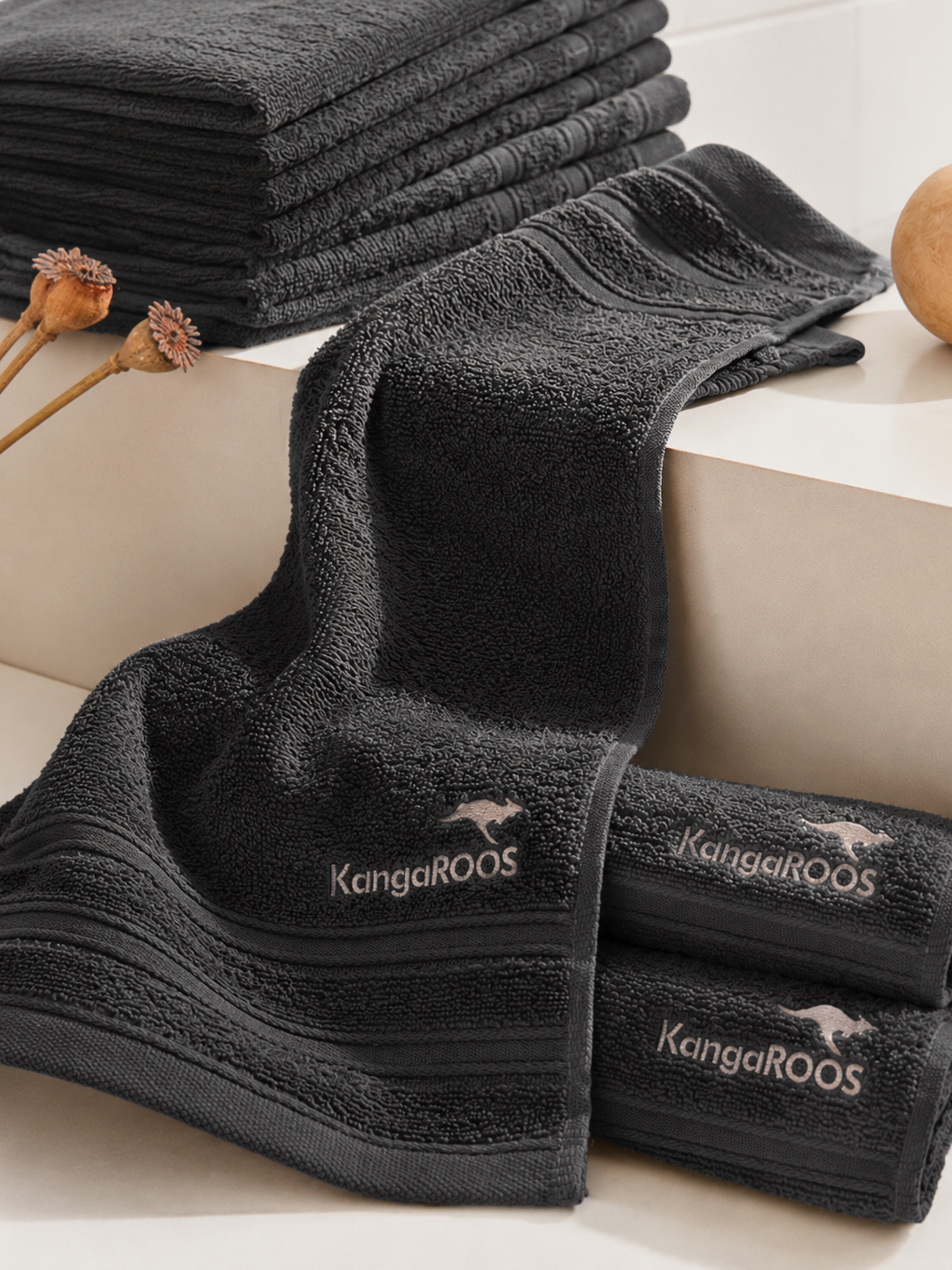 4er Set Gästehandtuch 30 x 50 cm KangaROOS
