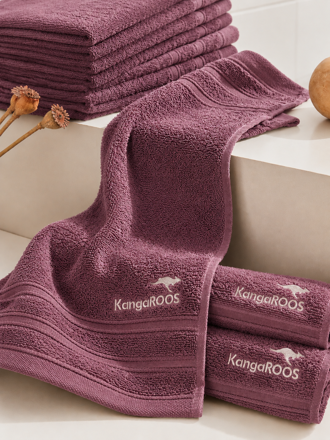 4er Set Gästehandtuch 30 x 50 cm KangaROOS