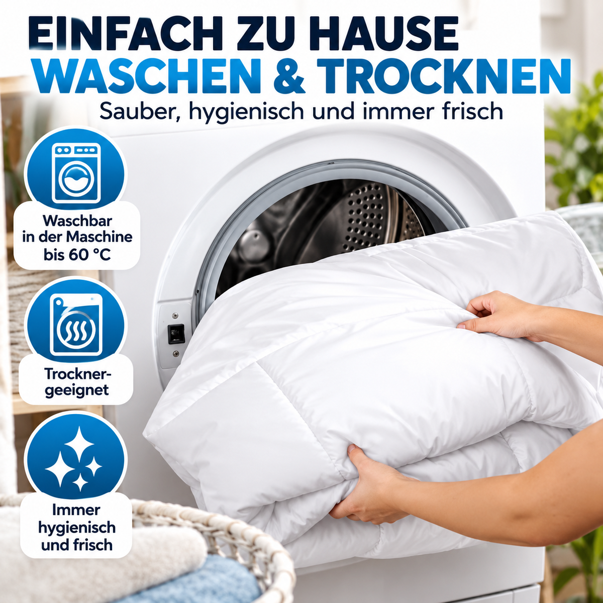 JEMIDI Winter Bettdecke 200x220 cm Warm Steppdecke Duvet Polyester Decke