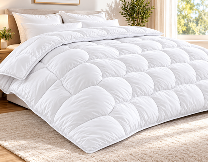 Schlaf-Gut Bettdecke 155x220 Steppbett 95°C Kochfest Mikrofaser Ganzjahresdecke
