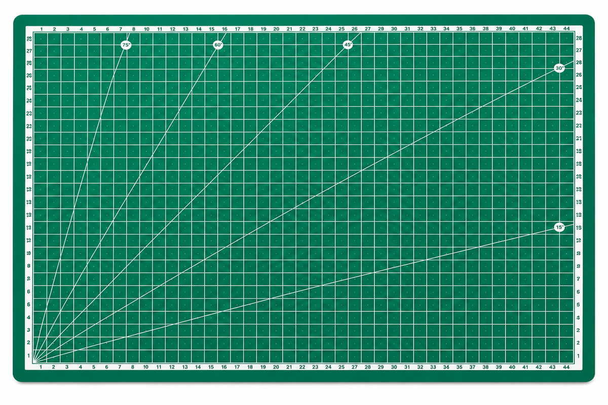 PRETEX Schneidematte A3 Selbstheilend Grün Schneidunterlage Bastelmatte