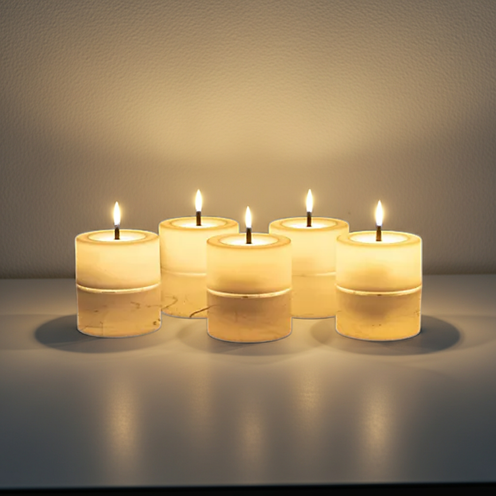 B - Ware ELAMBIA LED‑Teelichter – 10er Set mit Timerfunktion