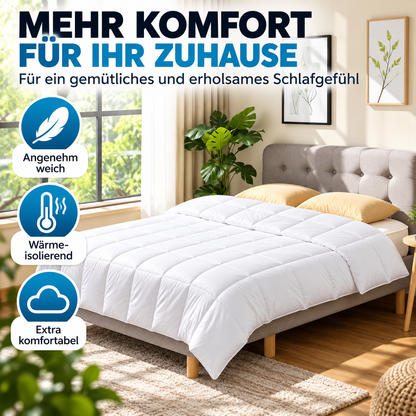 JEMIDI Winter Bettdecke 200x220 cm Warm Steppdecke Duvet Polyester Decke