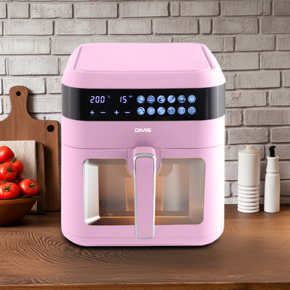 DMS® 7L Heißluftfritteuse Fritteuse Heißluft Airfryer Digitale Edelstahl XXL
