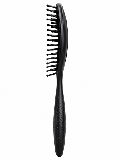CHIARA AMBRA Haarbürste Schwarz Entwirrbürste Detangler Massagebürste Styling