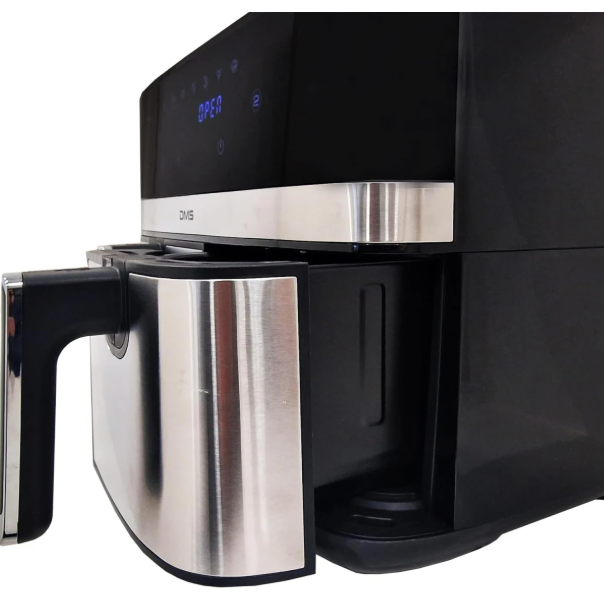 DMS 10L Heißluftfritteuse Doppelkammer Airfryer Dual Zone 6+4L XXL
