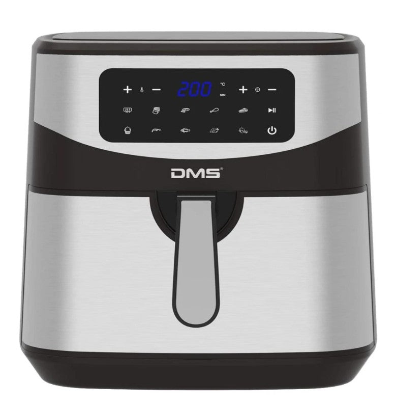 DMS HF-7S Heißluftfritteuse 7L XXL Airfryer Ofen Dörrautomat Drehgrill