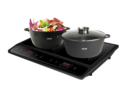 DMS® Doppel Induktionskochplatte Induktion Kochfeld Induktionskochfeld 3500 W DIC-3500