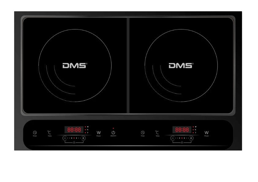 DMS® Doppel Induktionskochplatte Induktion Kochfeld Induktionskochfeld 3500 W DIC-3500