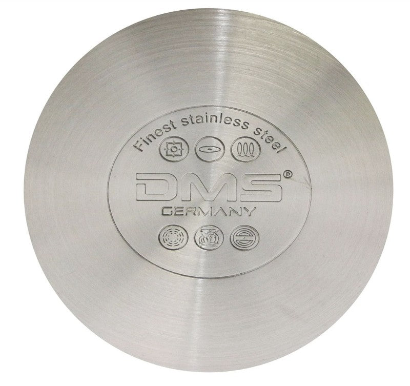 DMS® EDELSTAHL TOPFSET 15-TEILIG MIT GLASDECKEL, INDUKTION KOCHTOPF KOCHGESCHIRR