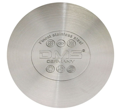 DMS Topfset 15 tlg Edelstahl Induktion Kochtopfset Glasdeckel Kochtöpfe Set