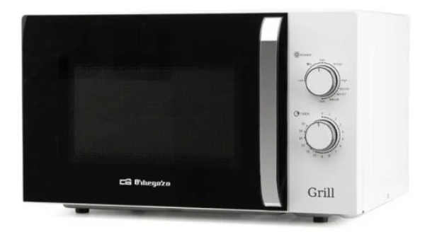 Orbegozo MIG3022 Mikrowelle 30L 950W Grill 1200W XXL Drehteller 31,5cm