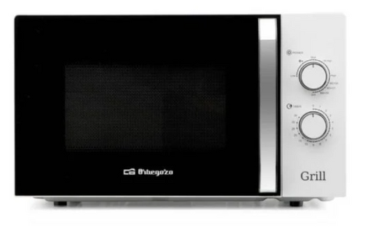Orbegozo MIG3022 Mikrowelle 30L 950W Grill 1200W XXL Drehteller 31,5cm