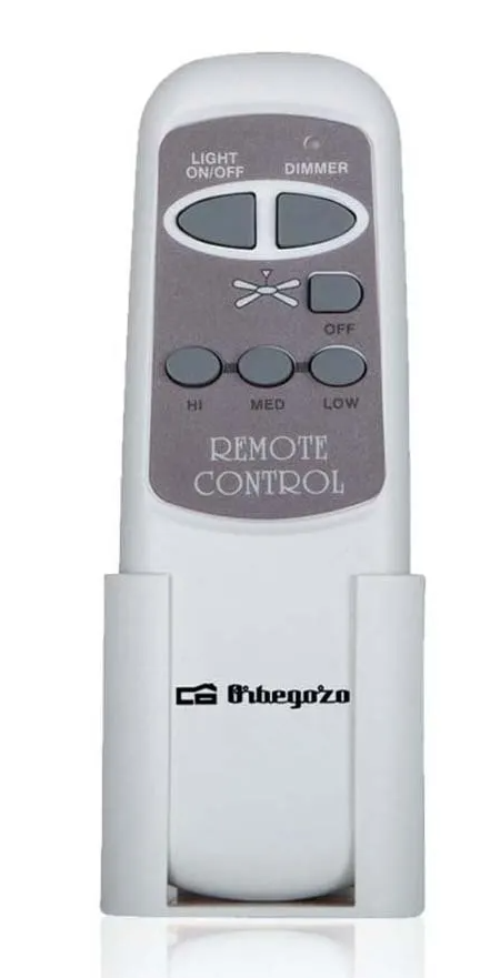 Orbegozo CP 68132 Deckenventilator mit Licht Fernbedienung Ø132cm 60W