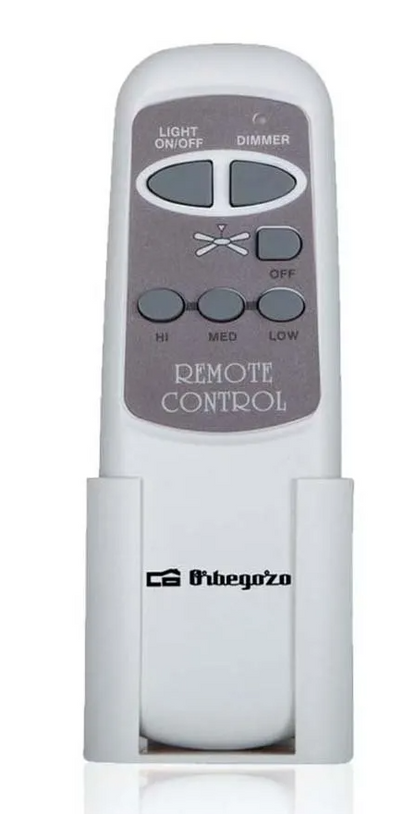 Orbegozo CP 68132 Deckenventilator mit Licht Fernbedienung Ø132cm 60W