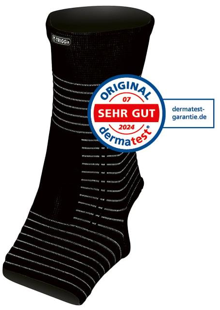 TRIGGin Knöchelbandage Sprunggelenkbandage Fußgelenk Kupfer Carbon Sport