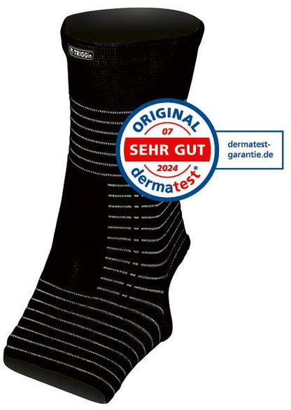 TRIGGin Knöchelbandage Sprunggelenkbandage Fußgelenk Kupfer Carbon Sport