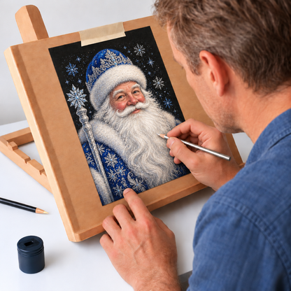 TRITART Fotokarton A3 Schwarz 300 g/m² 60 Blatt Bastelkarton voll durchgefärbt